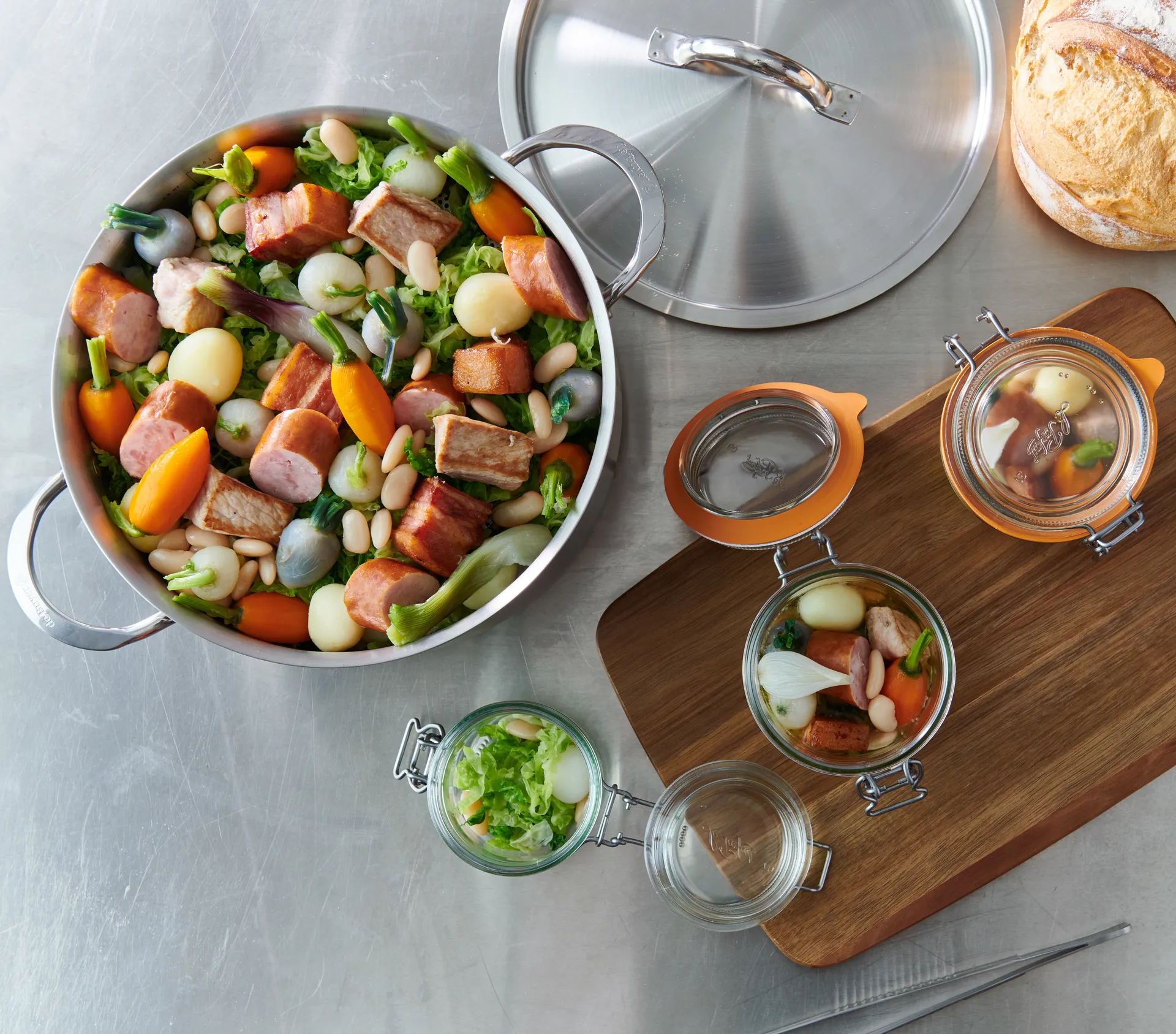 Alchimy rak saute pan stainless steel, Ø28 cm De Buyer