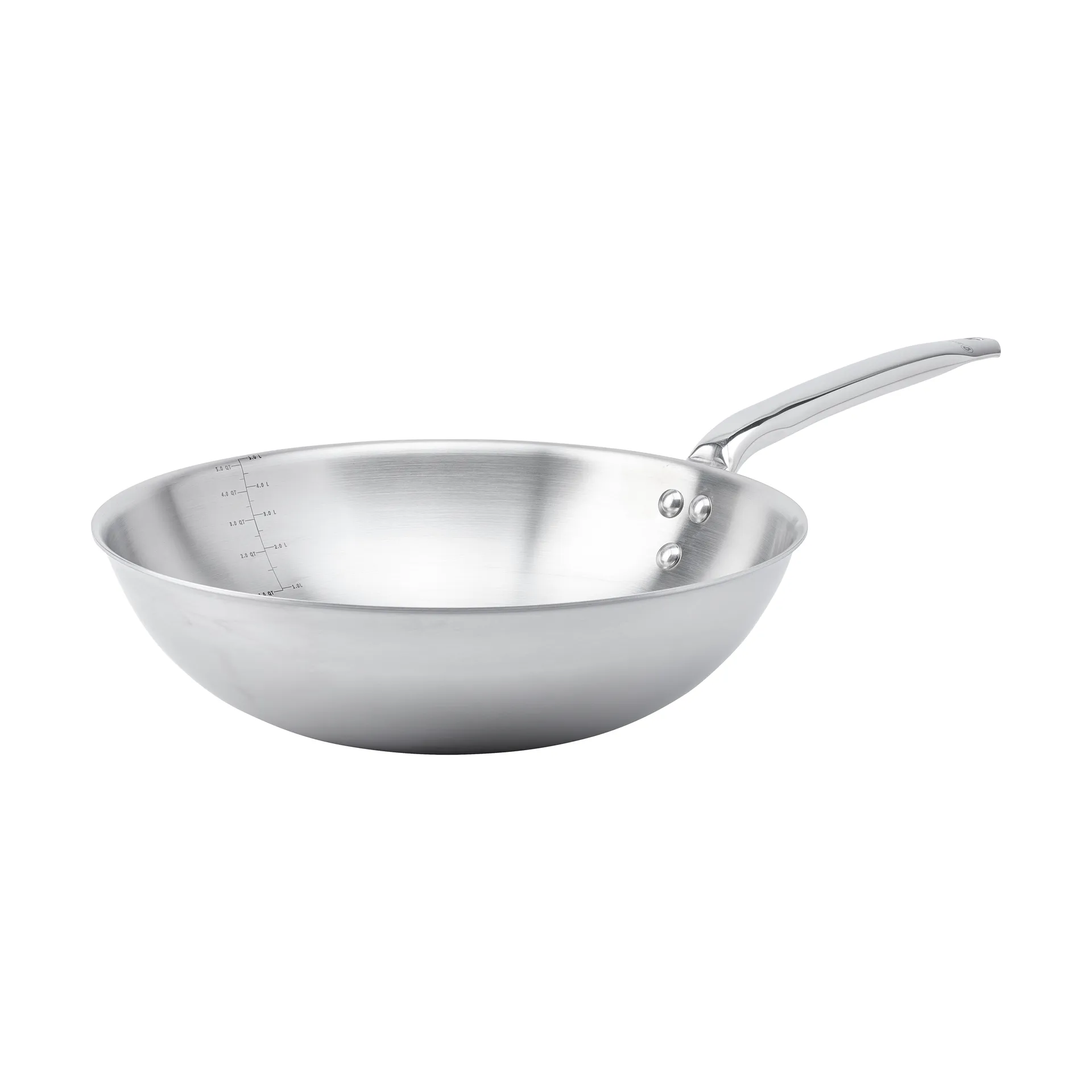 Alchimy wok stainless steel, Ø32 cm De Buyer