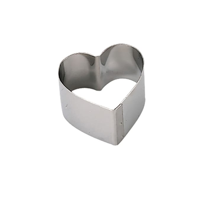 Baking Mold Heart Ø14 cm - Stainless steel - De Buyer