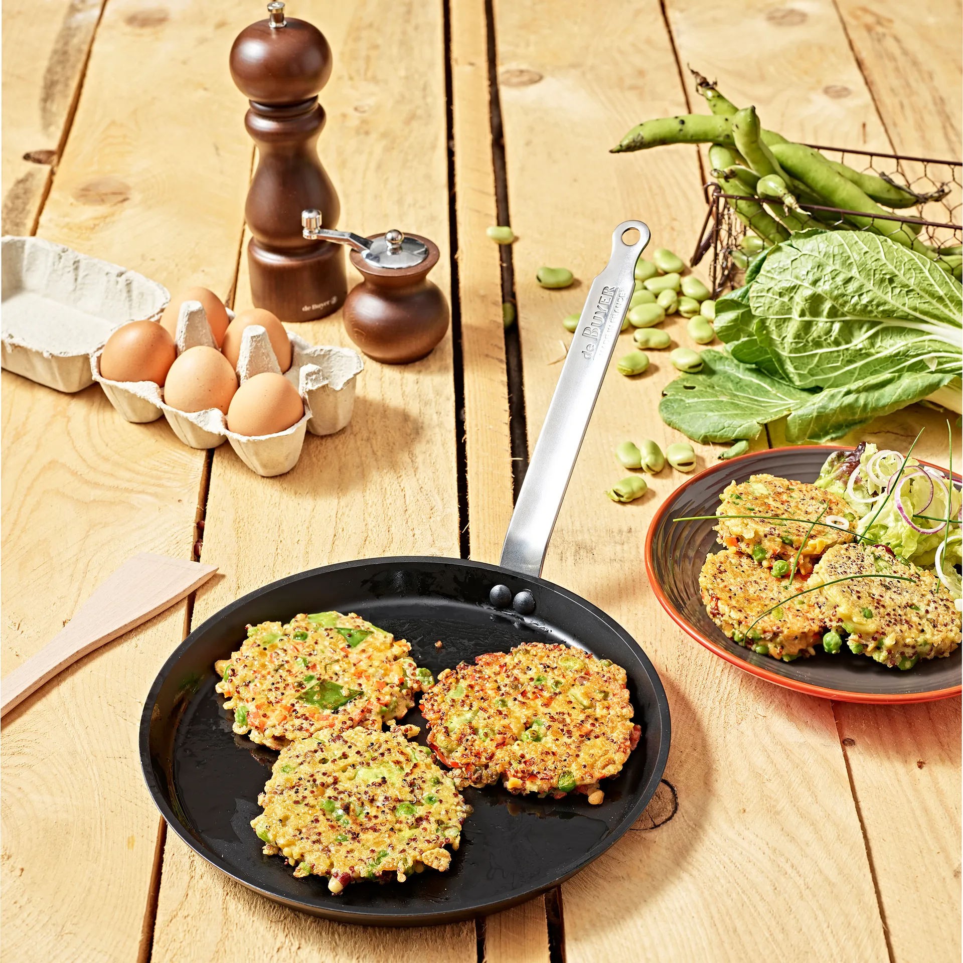 Choc Intense pancake pan, 30 cm De Buyer