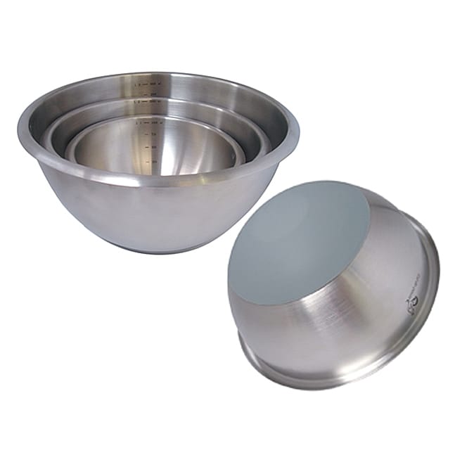 De Buyer mixing bowl with silicone base, 1 l De Buyer