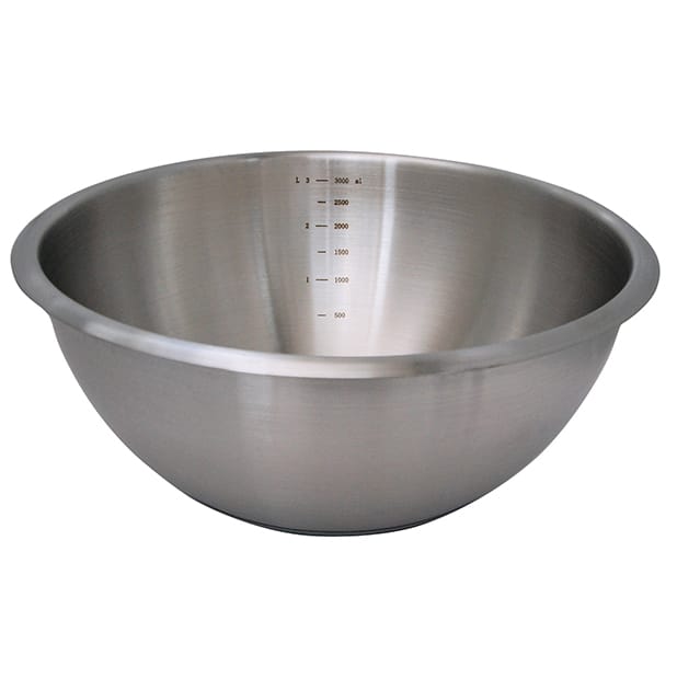 De Buyer mixing bowl with silicone base - 7 l - De Buyer