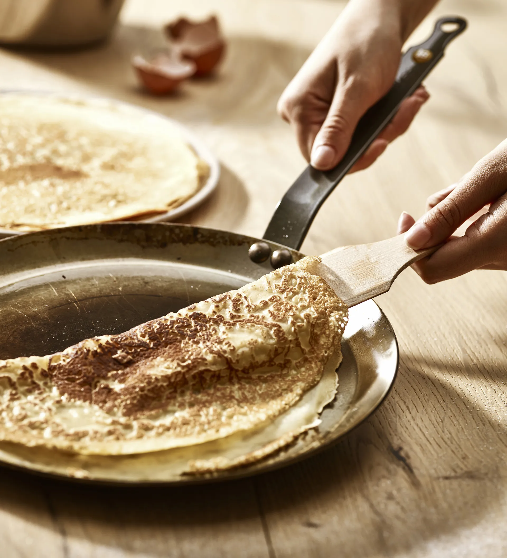 Mineral B pancake frying pan, 26 cm De Buyer