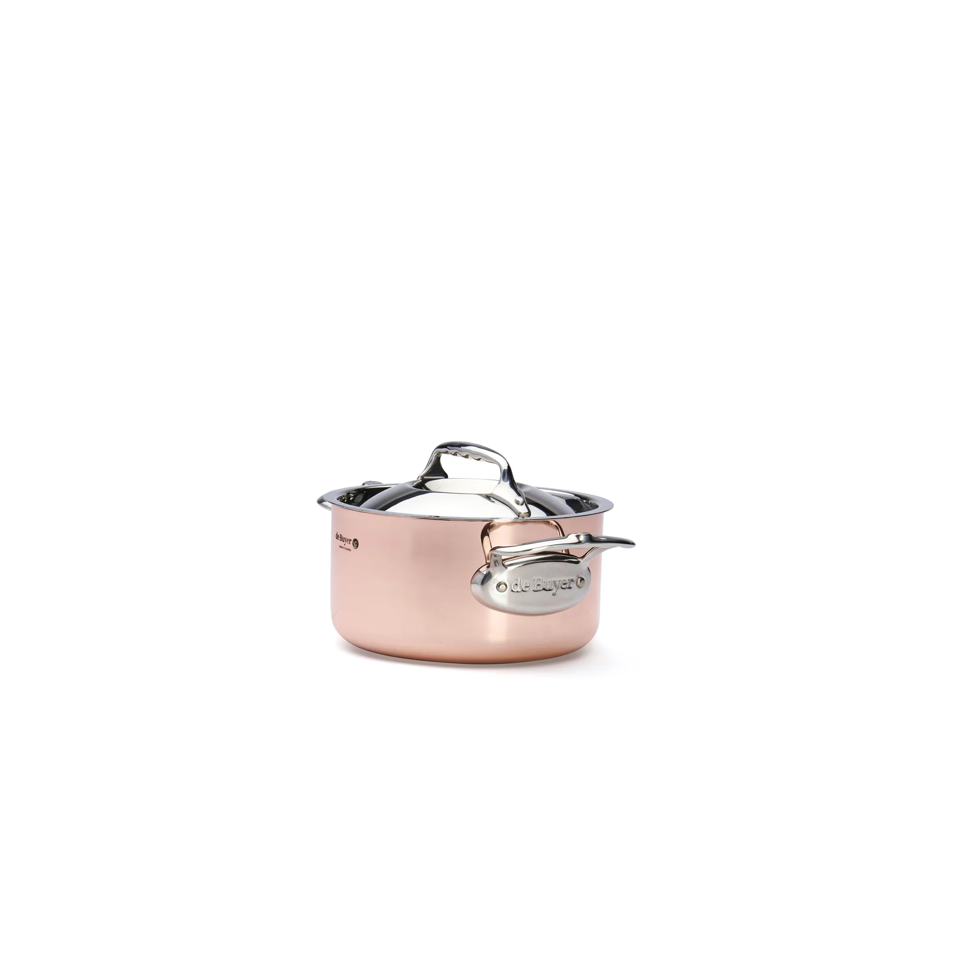 Prima Matera casserole with lid induction, 16 cm De Buyer