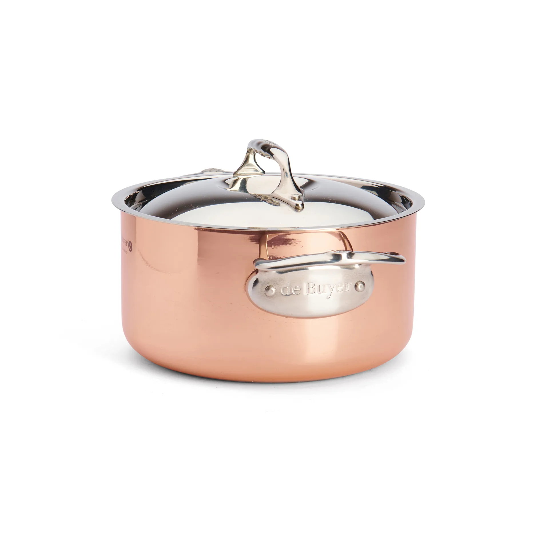 Prima Matera casserole with lid induction, 20 cm De Buyer