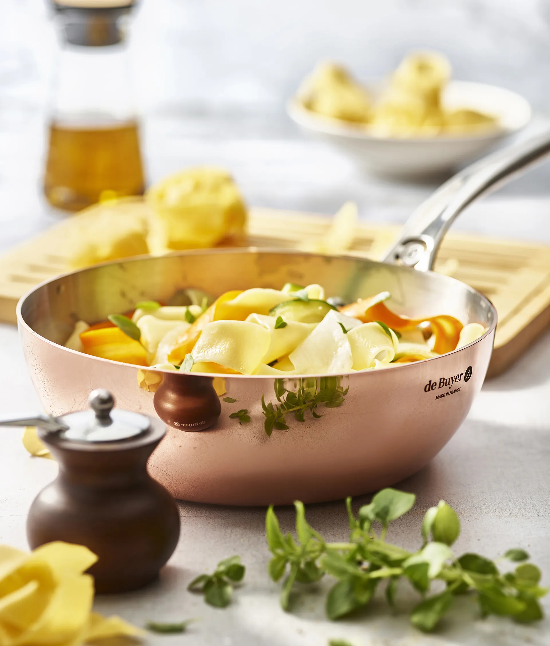 Prima Matera Conical sauce pan, 24 cm De Buyer