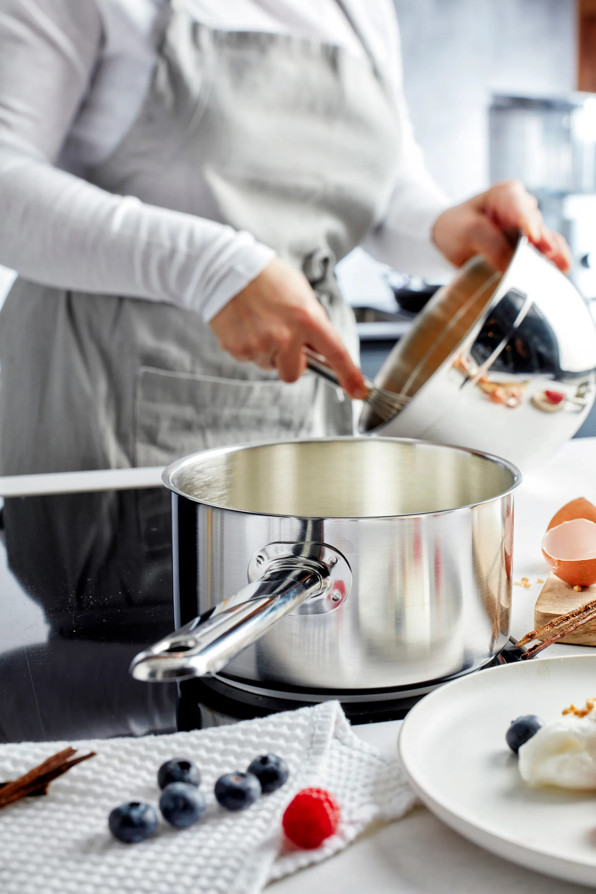 Demeyere Apollo 7 saucepan stainless steel, 1.5 L Demeyere