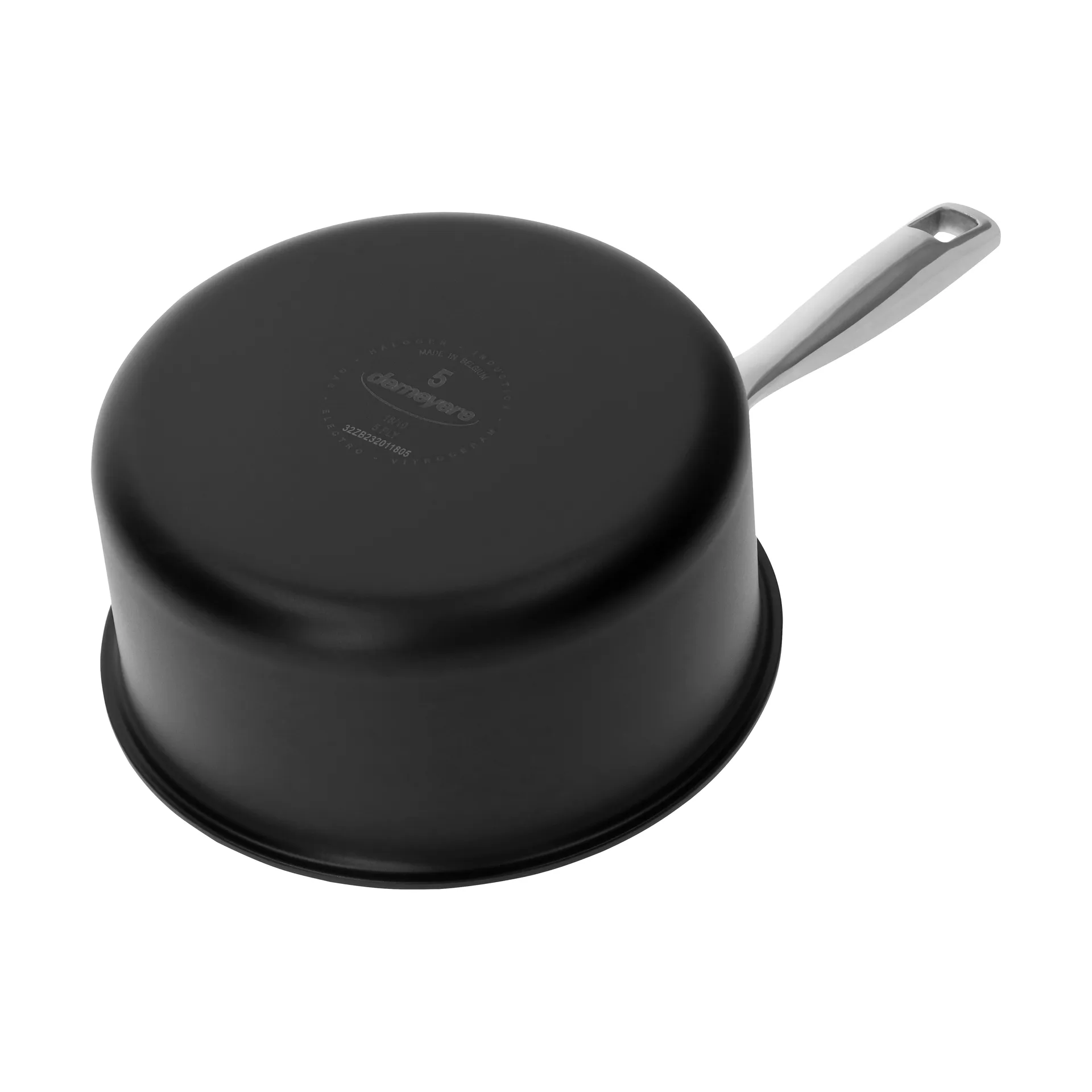 Demeyere Black 5 saucepan 5-ply stainless steel, 1.5 L Demeyere