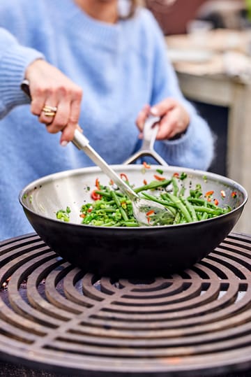 Demeyere Black 5 wok pan stainless steel - Ø30 cm - Demeyere