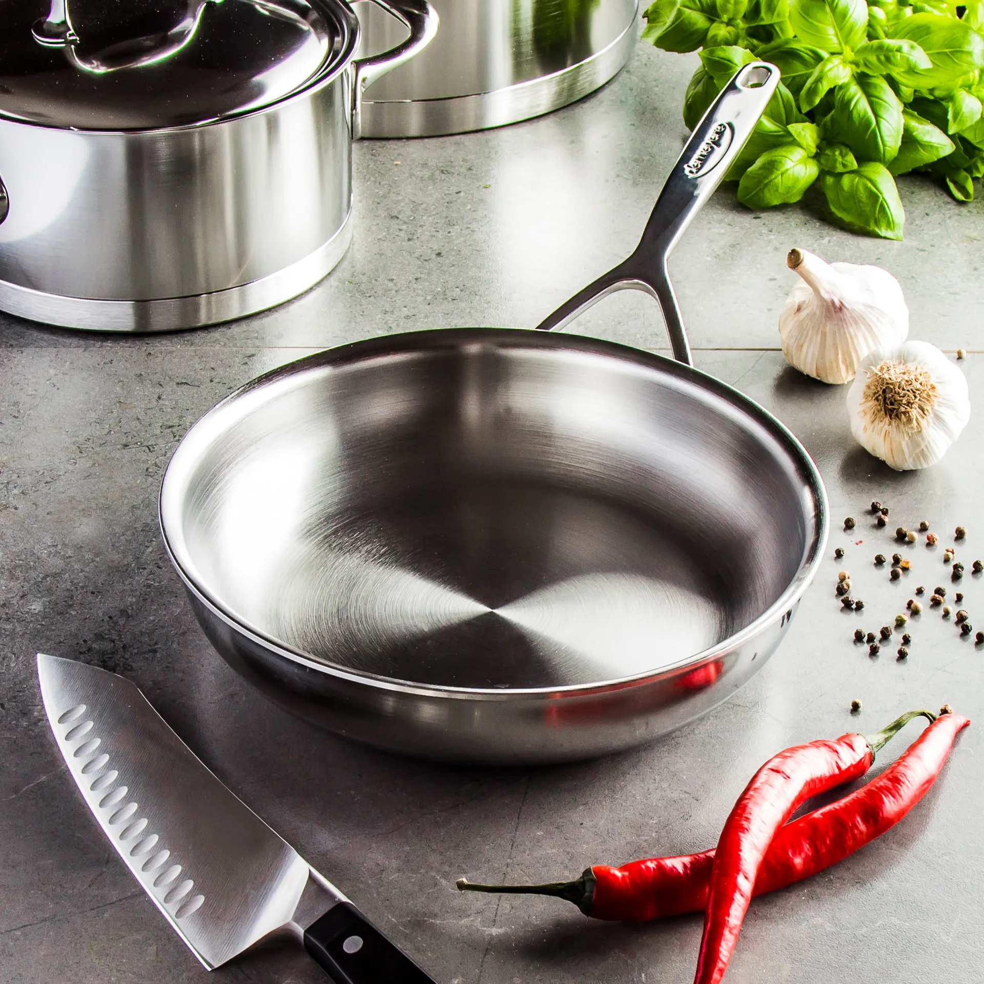 Multiline 7 frying pan stainless steel 7-ply, Ø20 cm Demeyere