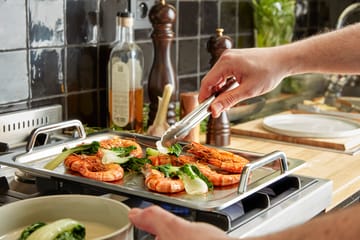 Specialties 5 Teppanyaki pan 5-ply 39x27 cm - Stainless steel - Demeyere
