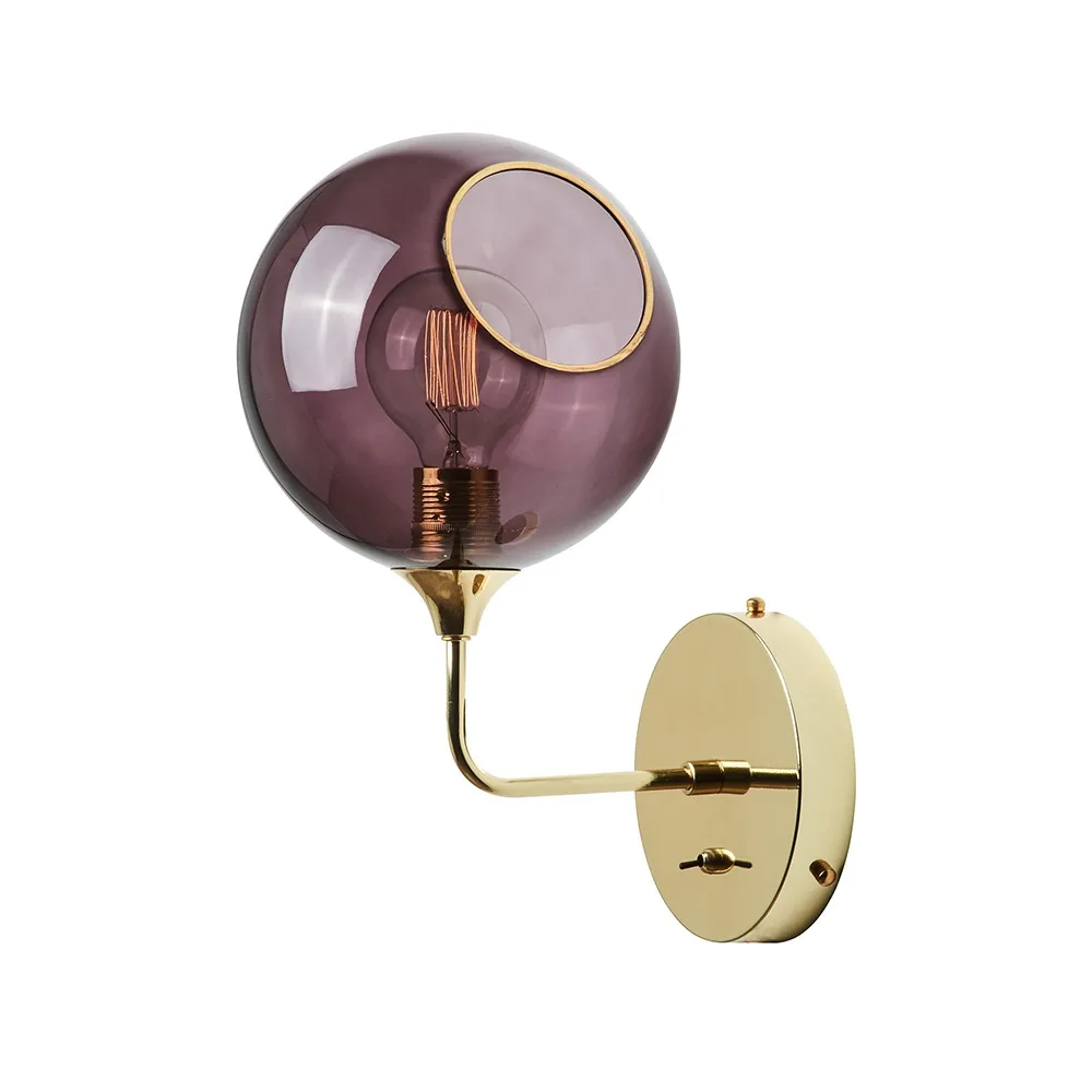 Ballroom wall lamp Ø20 cm, Purple rain Design By Us