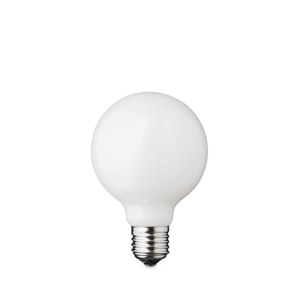 Globe light bulb LED 3.5 W Ø80 cm - Milky - Design By Us