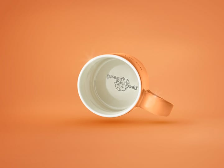 Astrid Lindgren mug, Det är ingen ordning…, Swedish text Design House Stockholm
