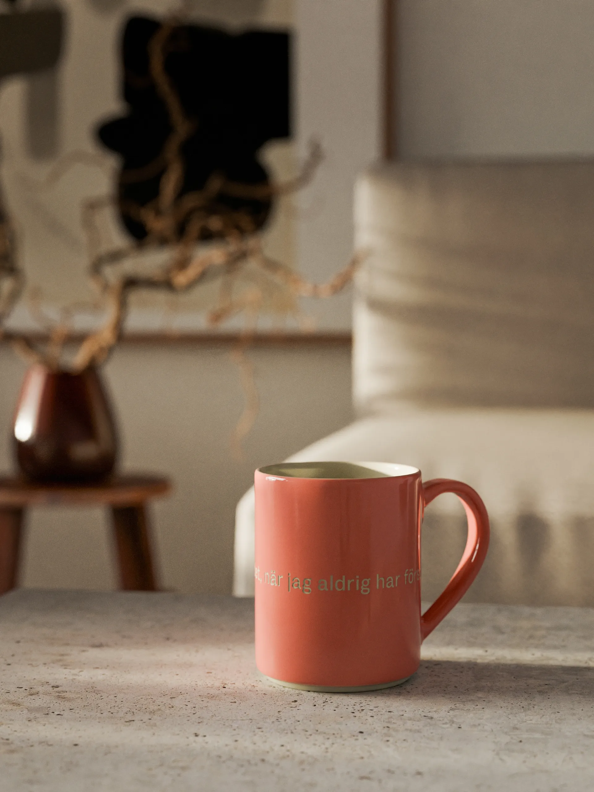 Astrid Lindgren mug, how am I supposed to know that.., Swedish text Design House Stockholm