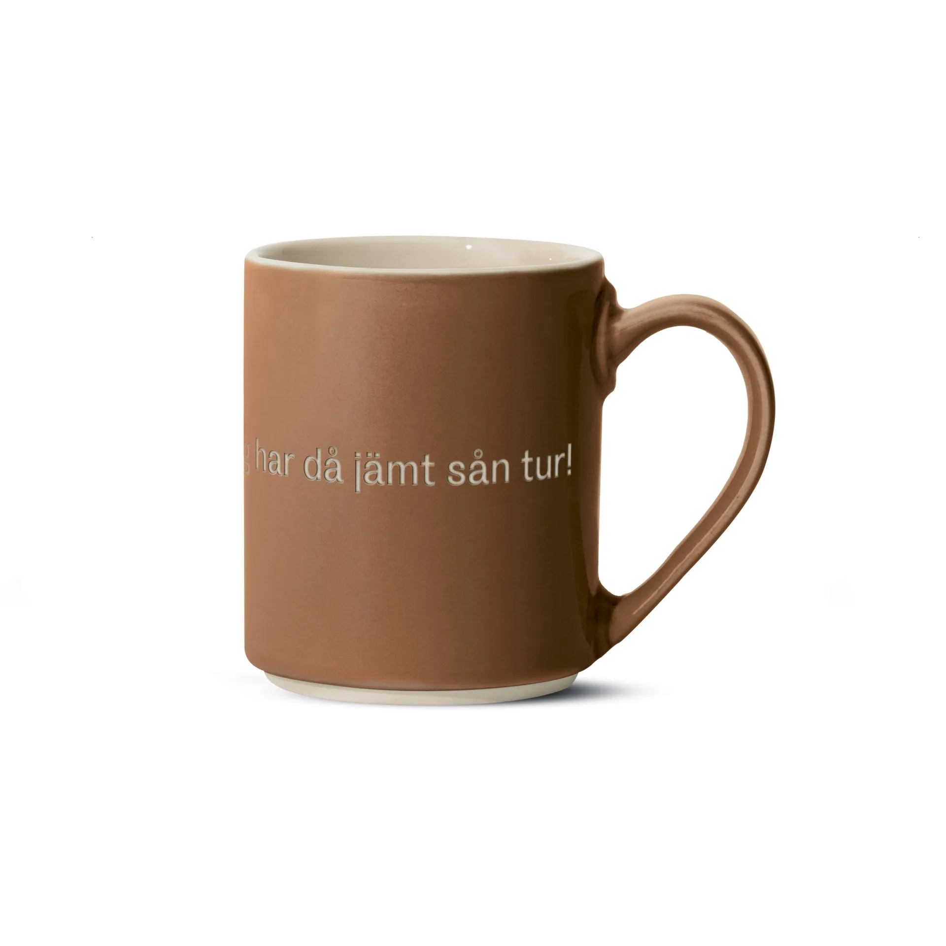 Astrid Lindgren mug, ja, det är inte klokt…, Swedish text Design House Stockholm