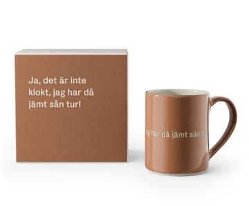 Astrid Lindgren mug, ja, det är inte klokt… - Swedish text - Design House Stockholm