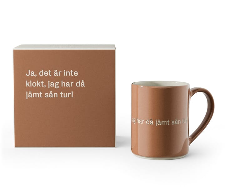 Astrid Lindgren mug, ja, det är inte klokt…, Swedish text Design House Stockholm