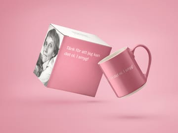 Astrid Lindgren mug, Tänk for att jag kan… - Swedish text - Design House Stockholm