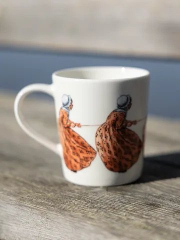 Aunt Brown mug with handle - 40 cl - Design House Stockholm