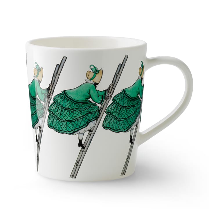 Aunt Green mug with handle, 40 cl Design House Stockholm