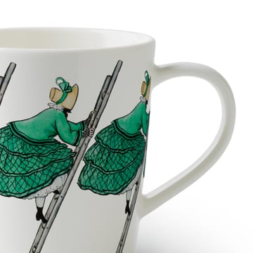 Aunt Green mug with handle - 40 cl - Design House Stockholm