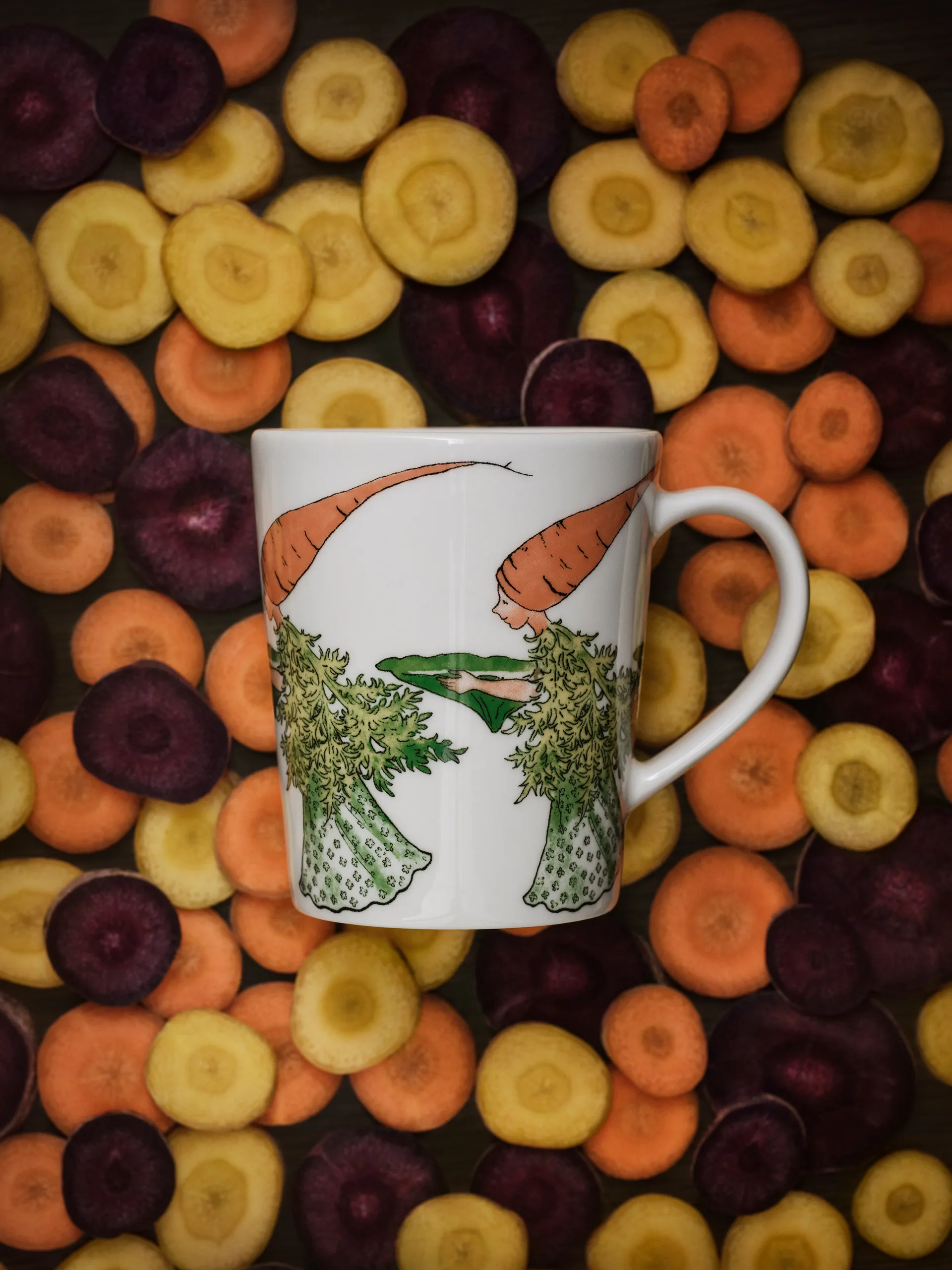 Carrot mug, 28 cl, with handle Design House Stockholm