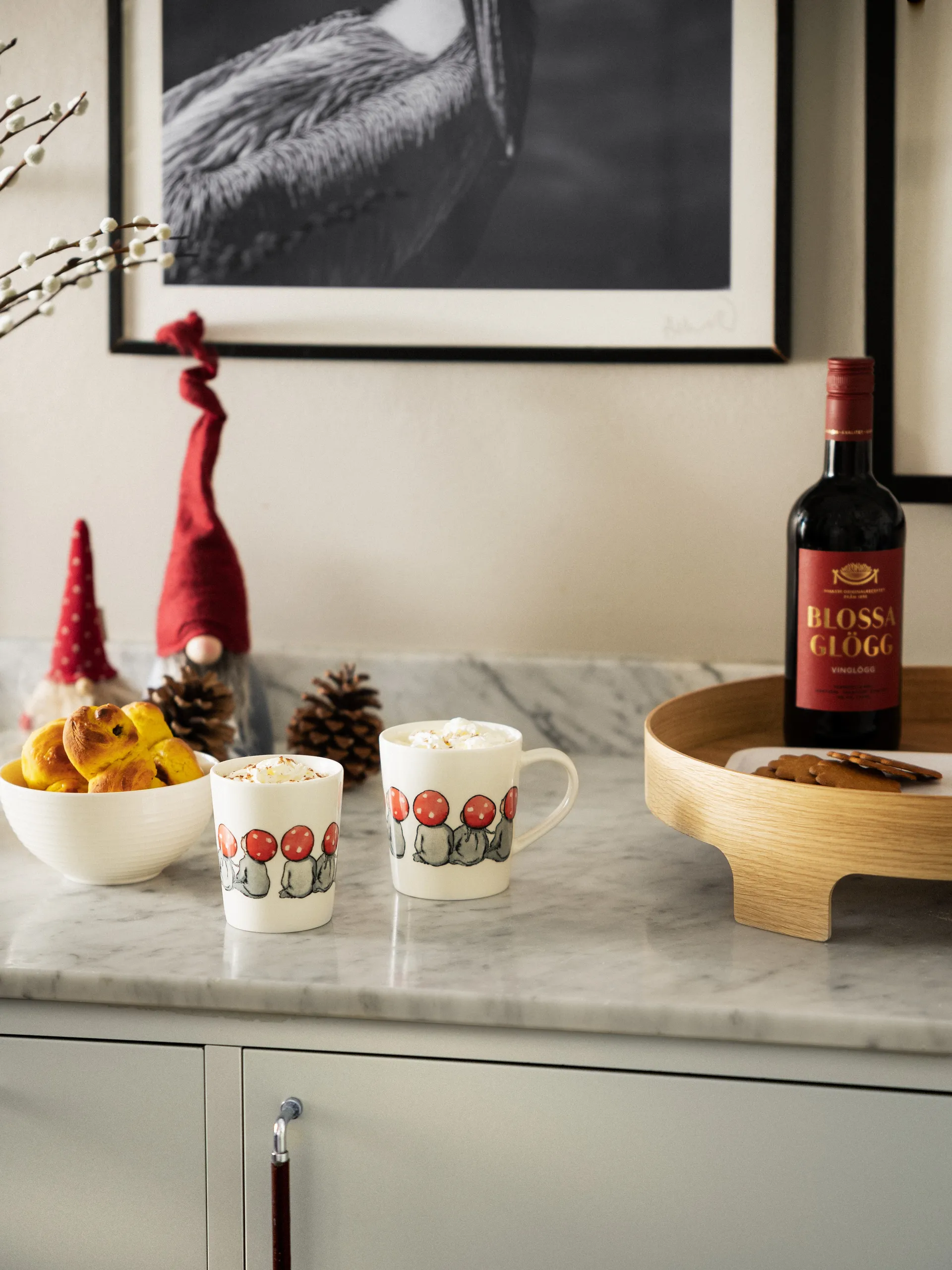 Children of the forest mulled wine mug 2-pack, 10 cl Design House Stockholm