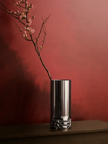 Hydraulic vase 25 cm - Stainless steel, 33 cm - Design House Stockholm