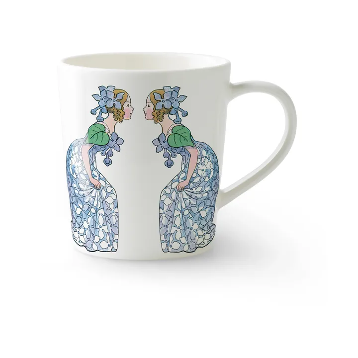 Lilac mug - 40 cl, with handle - Design House Stockholm