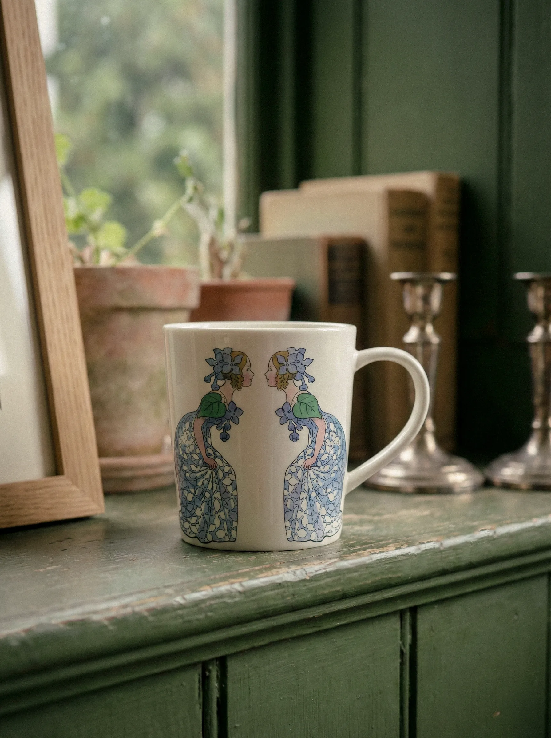 Lilac mug, 40 cl, with handle Design House Stockholm