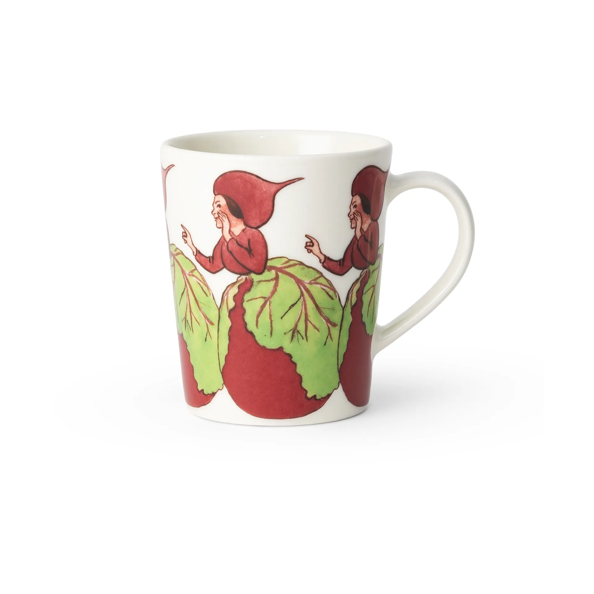 Mrs Beetroot mug, 28 cl, with handle Design House Stockholm