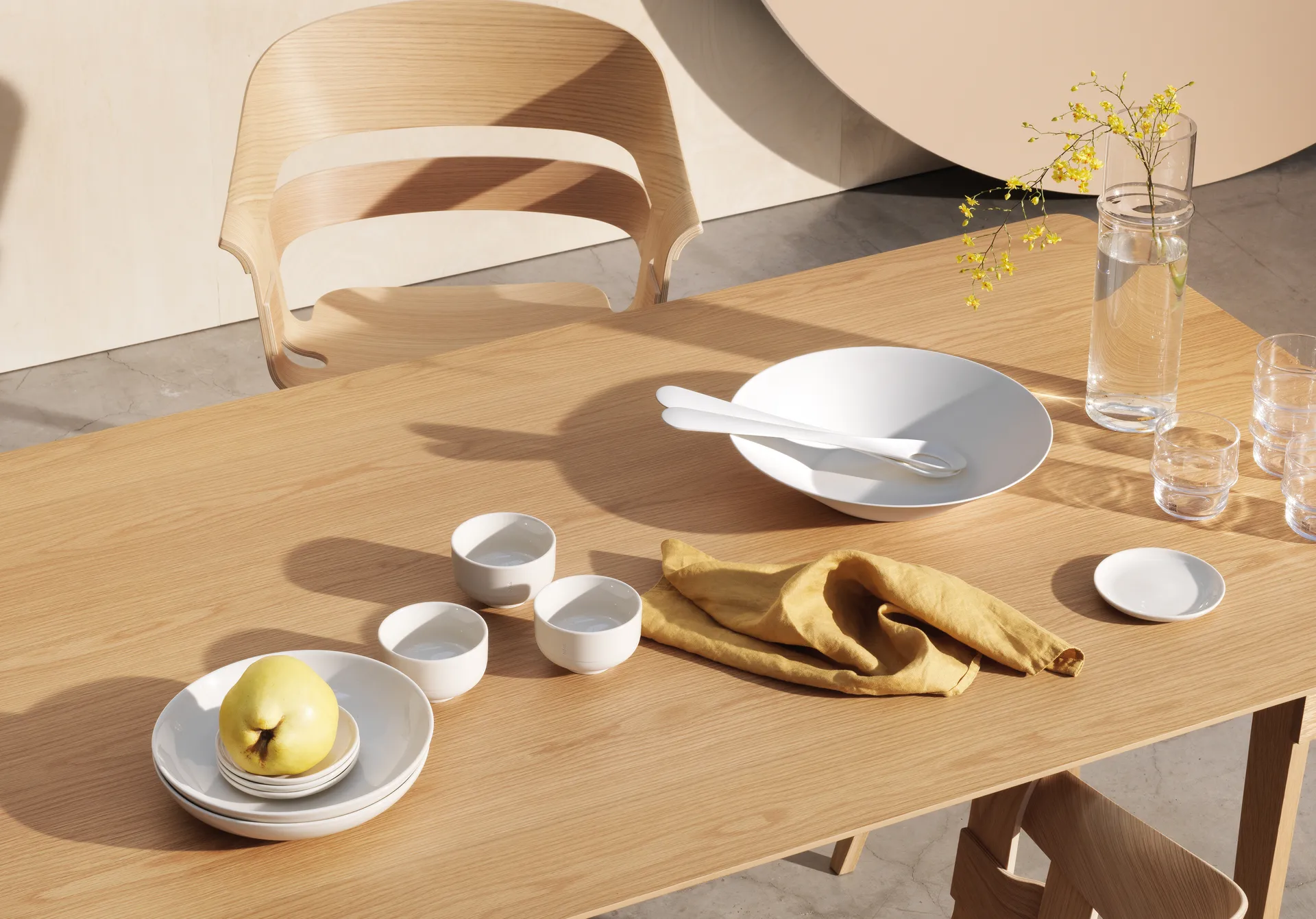 NM& Sand deep plate, 23 cm Design House Stockholm