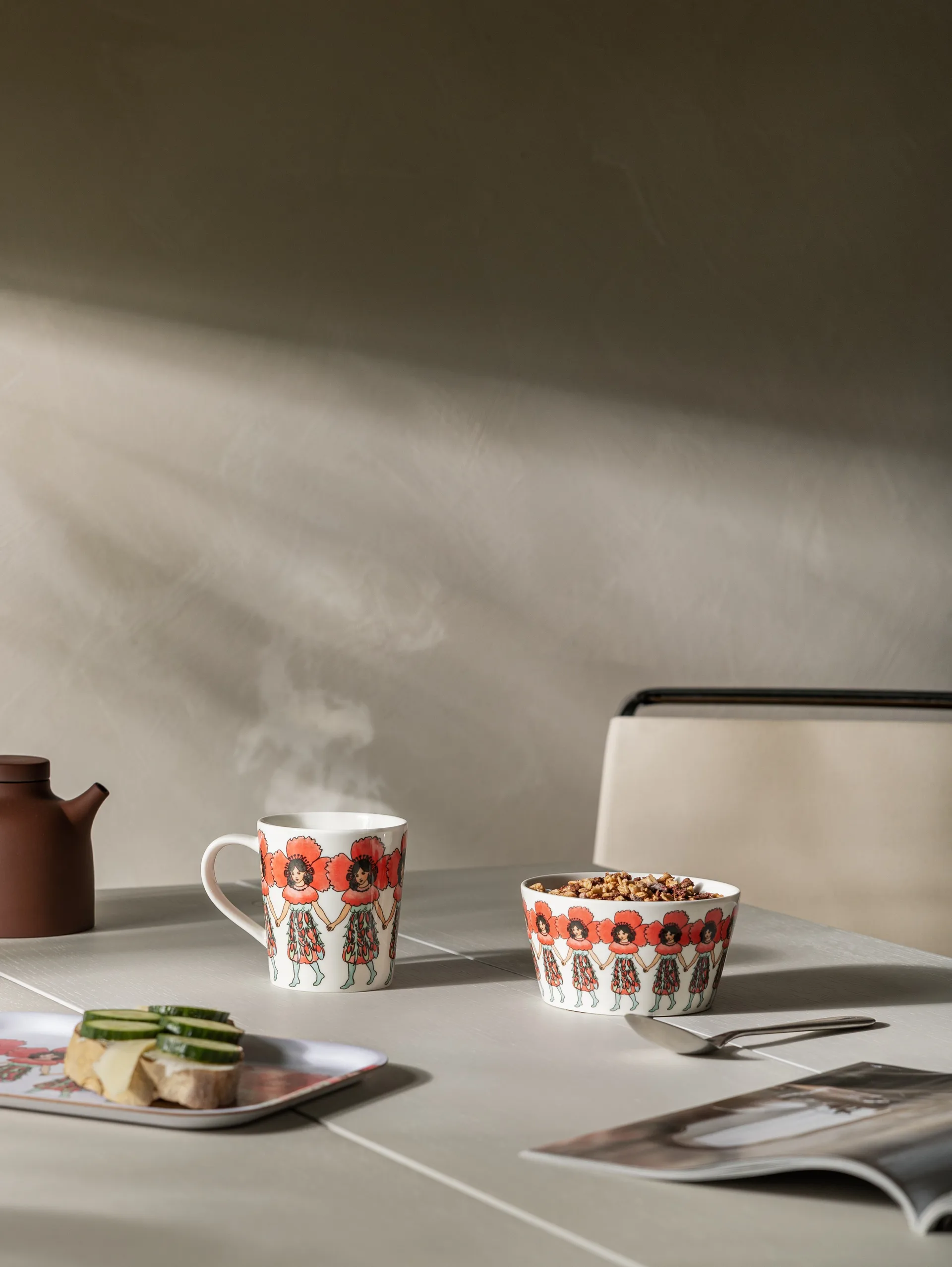 Poppy mug with handle, 40cl Design House Stockholm