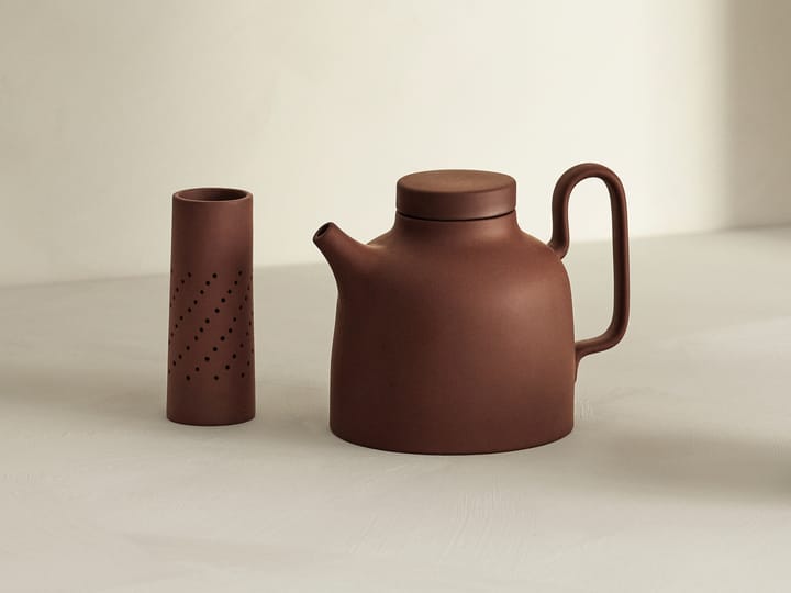 Sand teapot 65 cl, Red clay Design House Stockholm