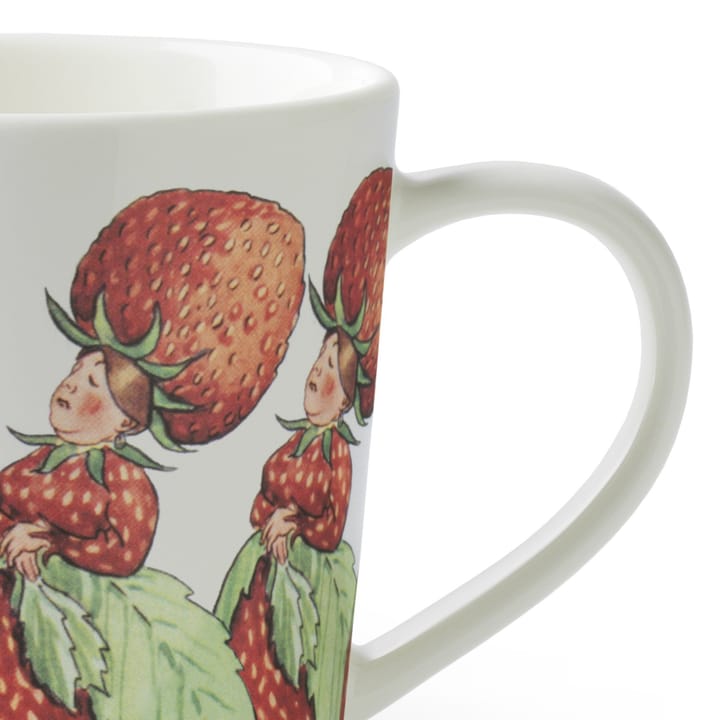 The Strawberry Family mug with handle, 40 cl Design House Stockholm