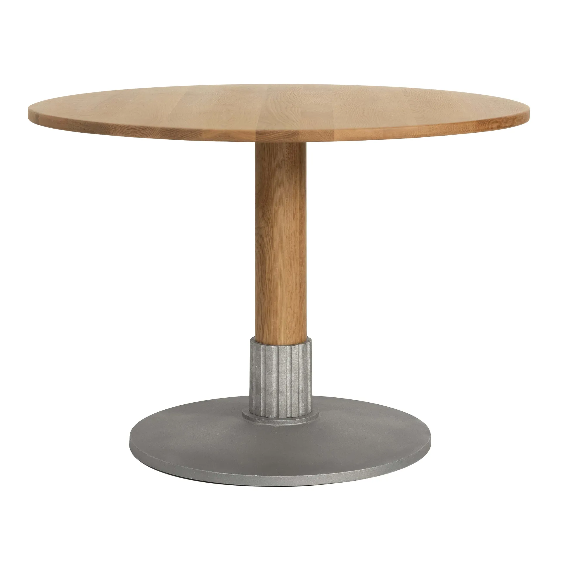 Tock Table dining table, Oak, Ø110x76 cm Design House Stockholm
