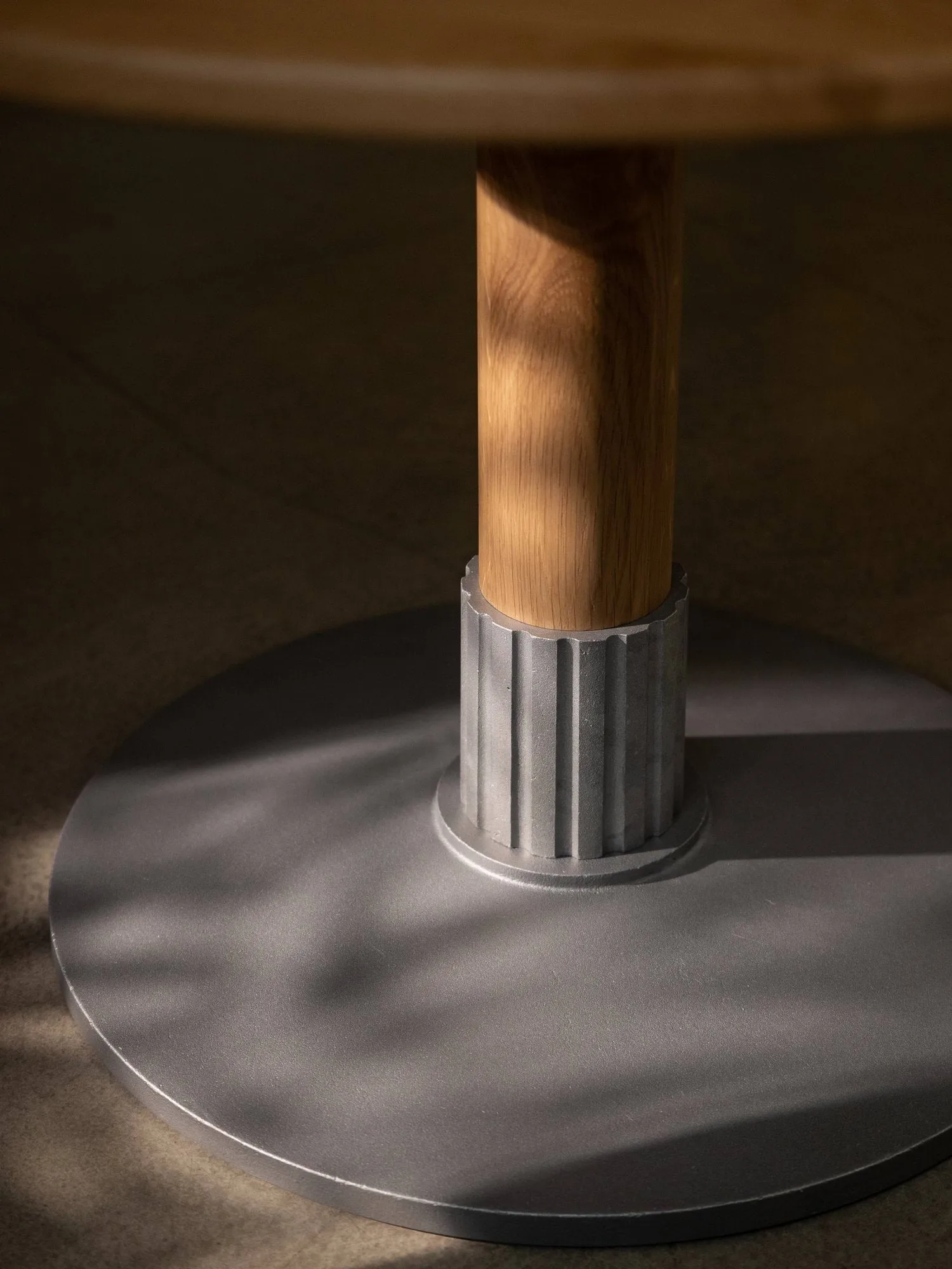 Tock Table dining table, Oak, Ø110x76 cm Design House Stockholm