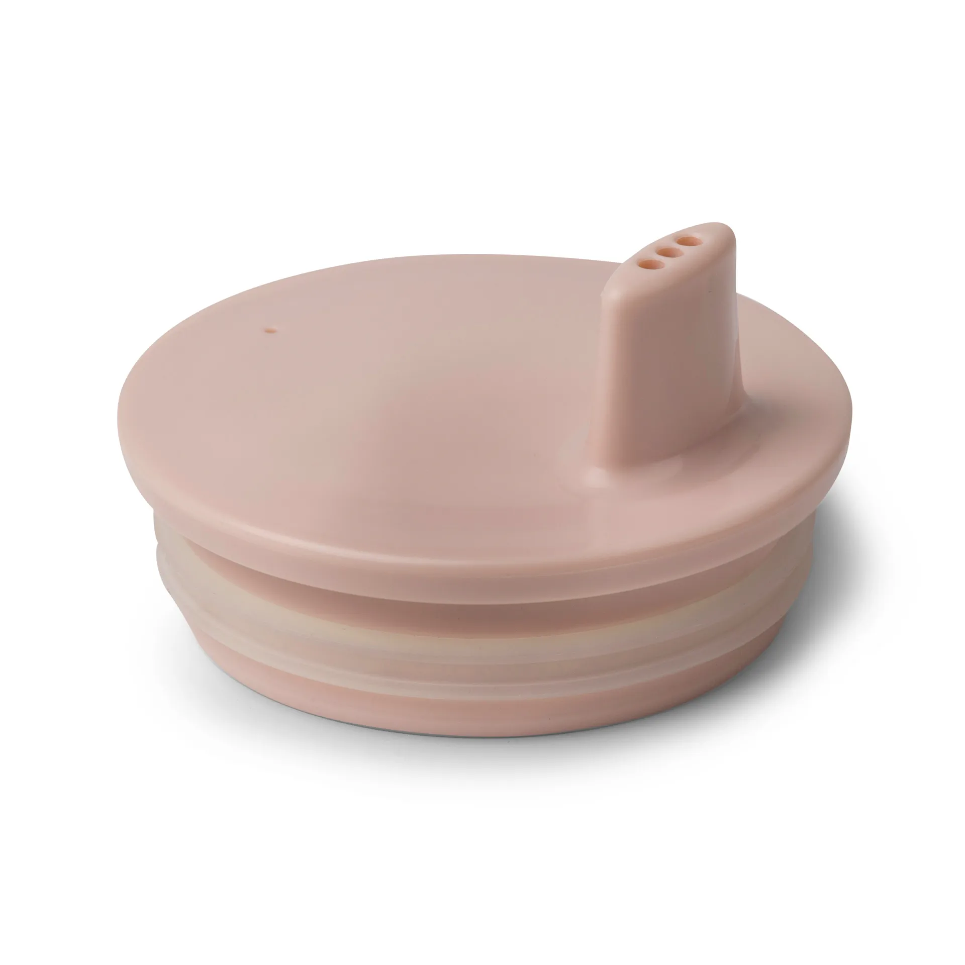 Design Letters beak lid to melamine cup, nude Design Letters