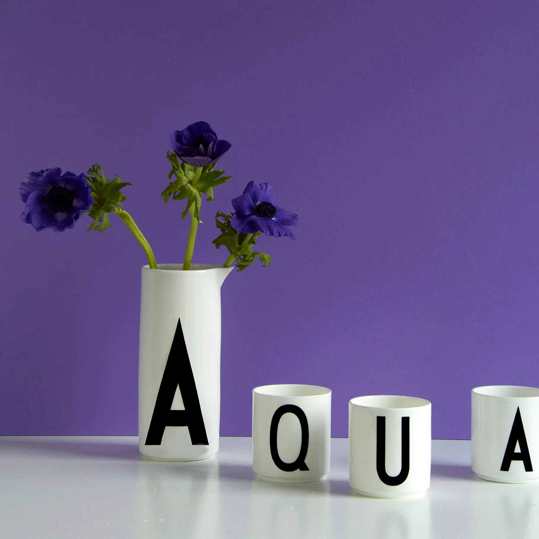 Design Letters cup, U Design Letters