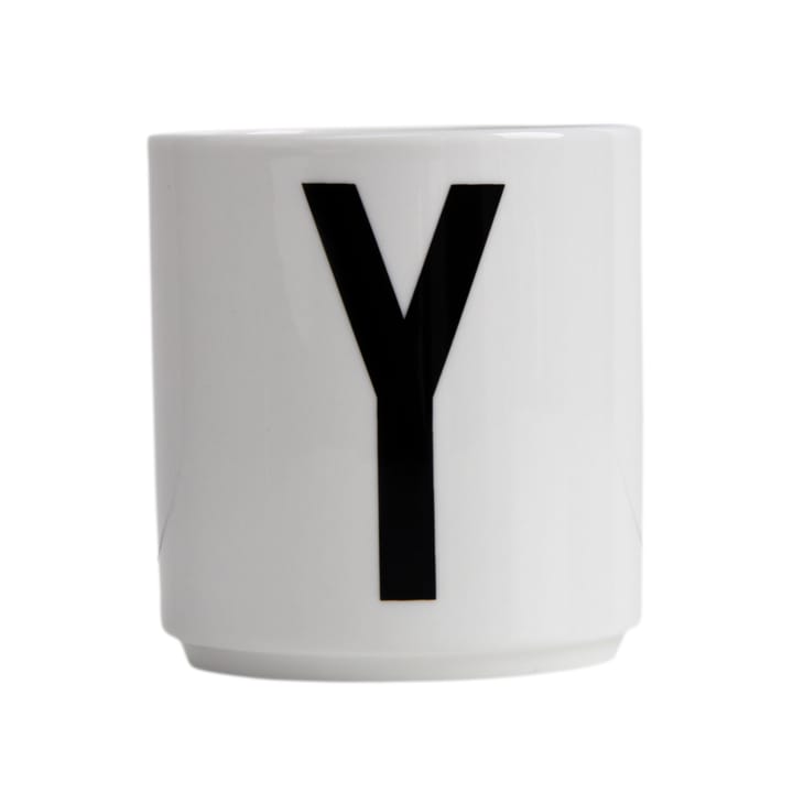 Design Letters cup, Y Design Letters
