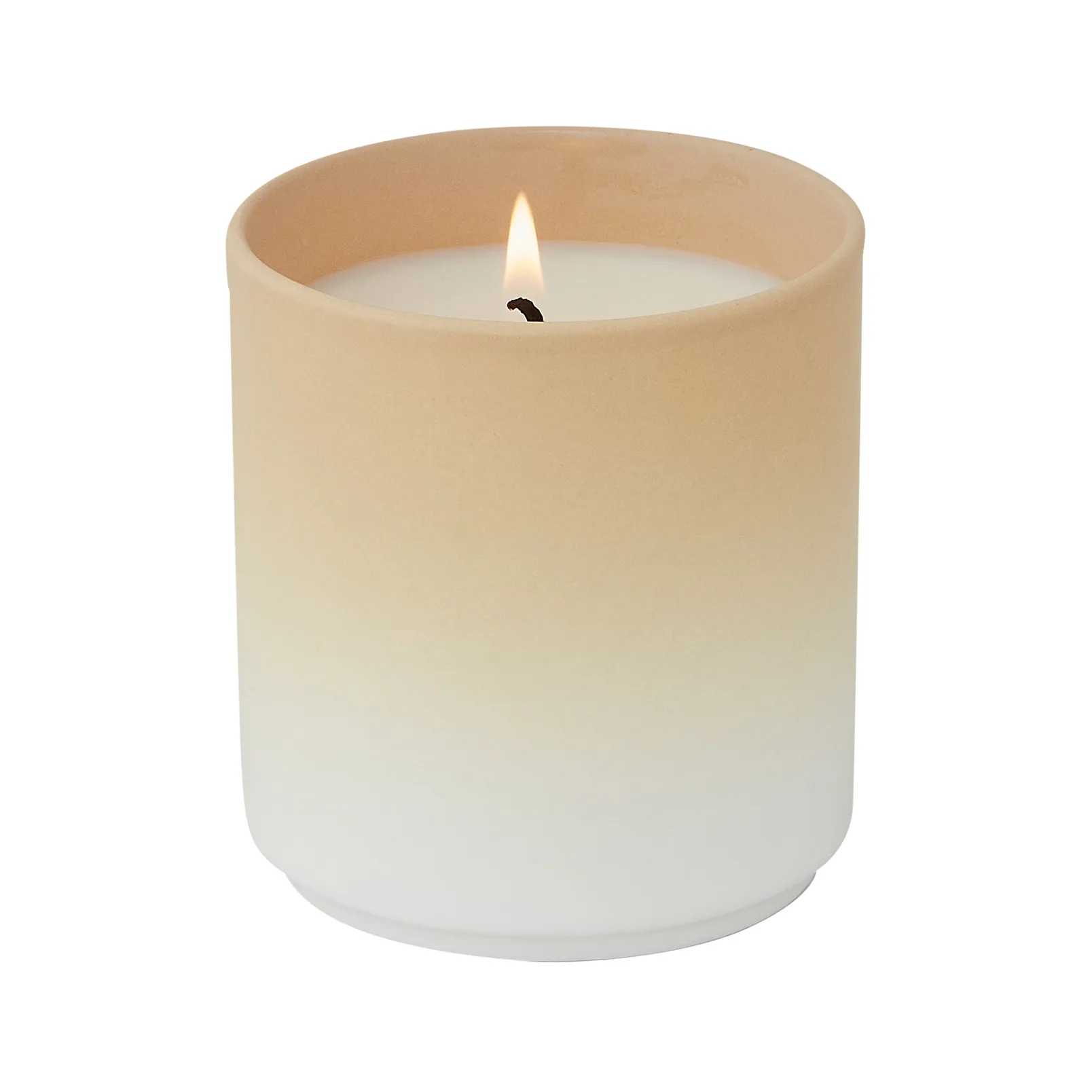 Design Letters dip dye scented Ø8 cm, Beige Design Letters