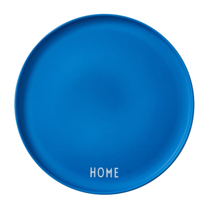Design Letters favourit plate Ø22 cm - Cobalt blue - Design Letters
