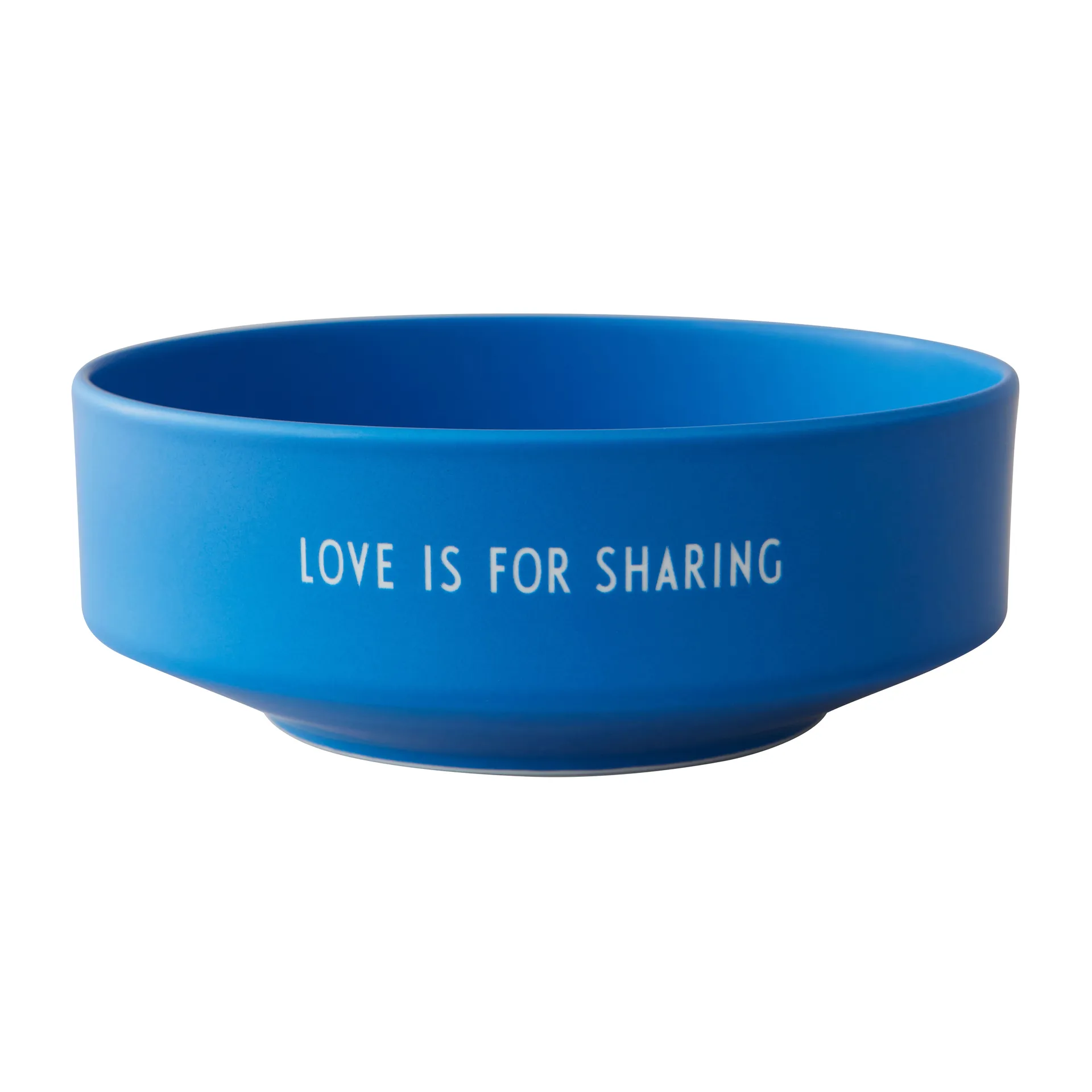 Design Letters favourite bowl medium Ø17.5 cm, Cobalt blue Design Letters