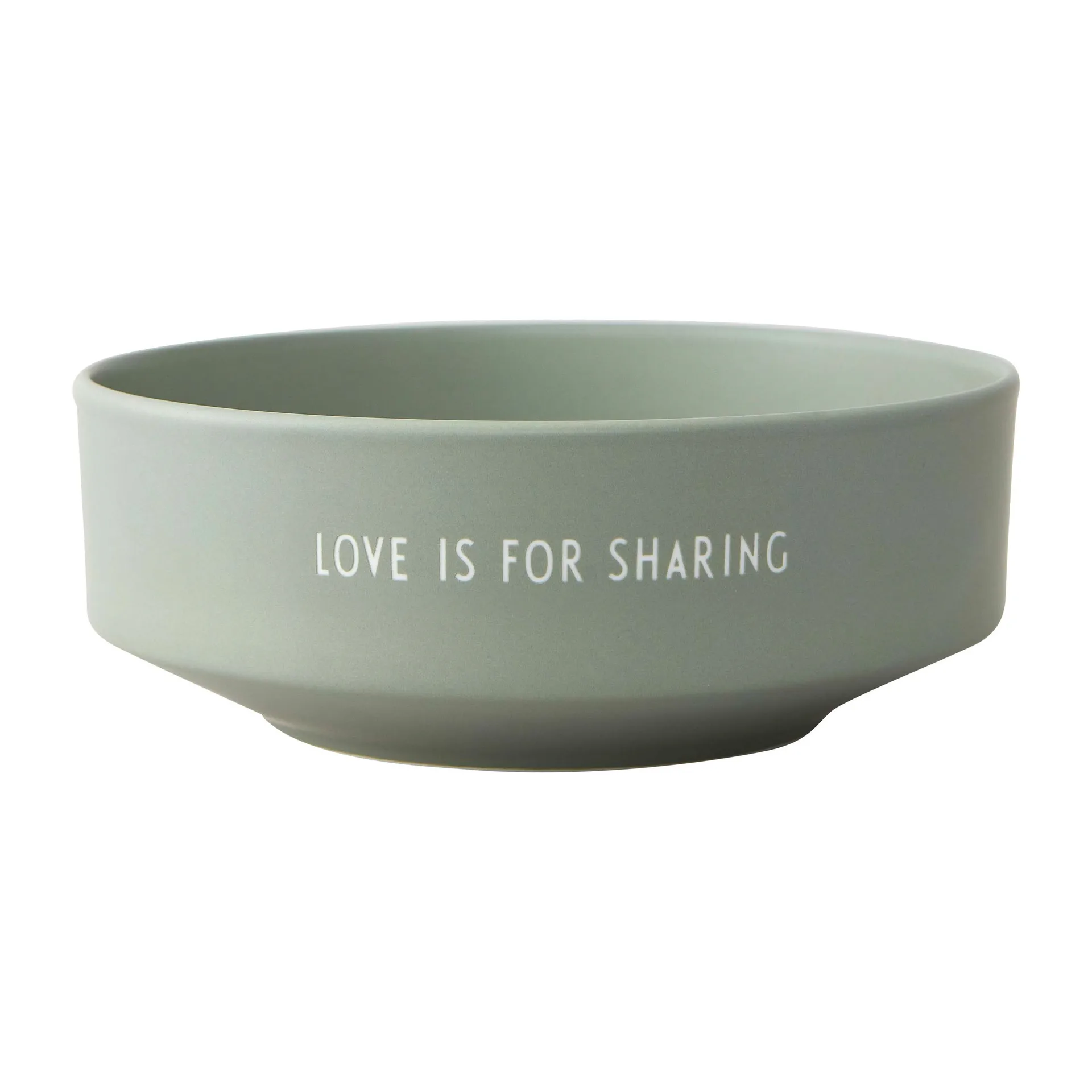 Design Letters favourite bowl medium Ø17.5 cm, Green Design Letters
