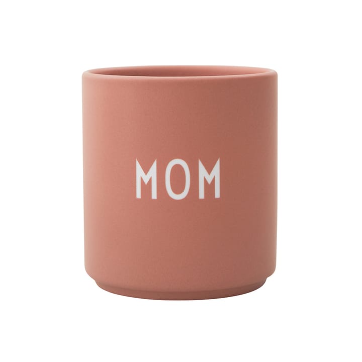 Design Letters favourite cup 25 cl, Mom/Love-nude Design Letters