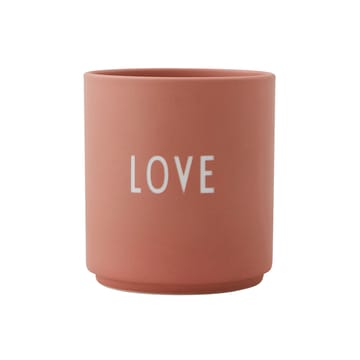 Design Letters favourite cup 25 cl - Mom/Love-nude - Design Letters