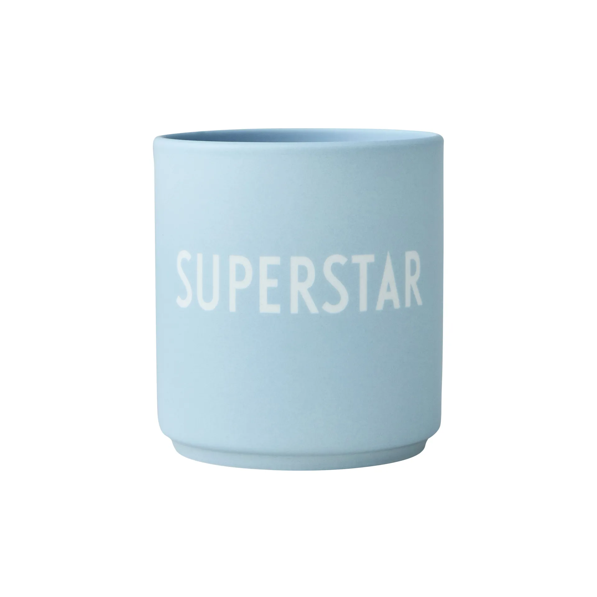 Design Letters favourite cup 25 cl, Superstar (Blue) Design Letters
