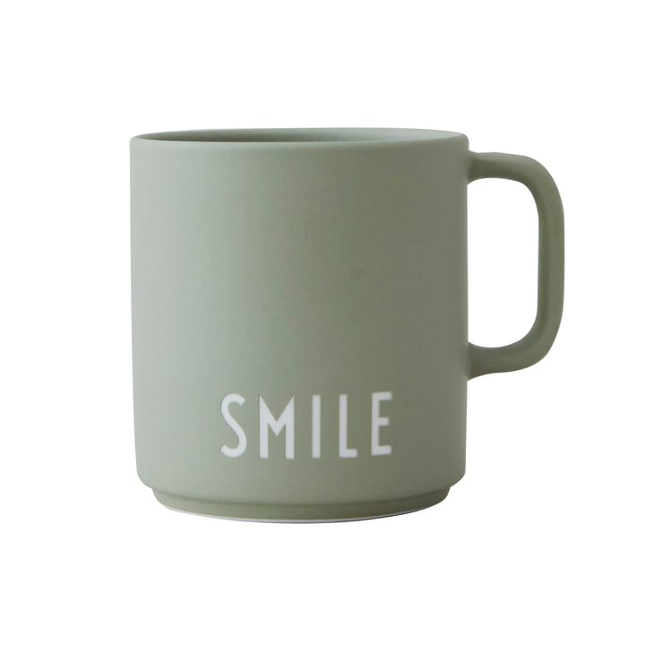 Design Letters favourite cup with handle 25 cl, smile Design Letters