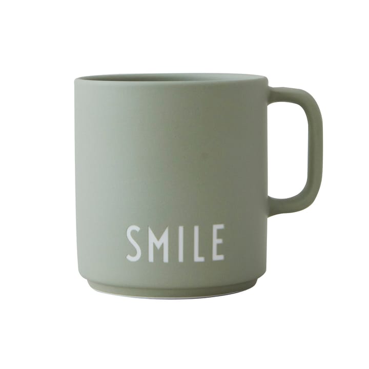 Design Letters favourite cup with handle 25 cl - smile - Design Letters